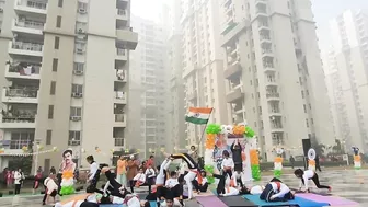 Republic Day 2024- Yoga Formations