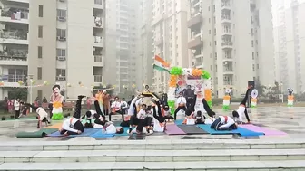 Republic Day 2024- Yoga Formations