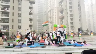 Republic Day 2024- Yoga Formations