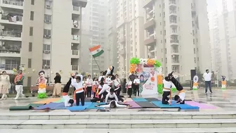 Republic Day 2024- Yoga Formations