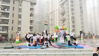 Republic Day 2024- Yoga Formations