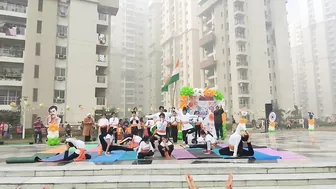 Republic Day 2024- Yoga Formations