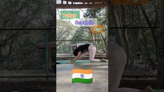 Happy Republic Day ????????????❤️.....#republicday #india #yoga #viral #share #freedom #health