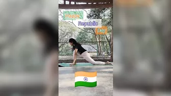 Happy Republic Day ????????????❤️.....#republicday #india #yoga #viral #share #freedom #health