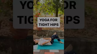 Yoga For Tight Hips | Swaastya Yoga #shorts