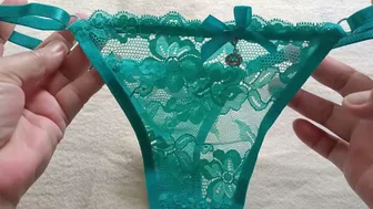 Sexy See Through Lace Lingerie Bikini Thong Panty Haul and Review from Lazada # 82 #hauling