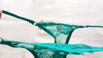 Sexy See Through Lace Lingerie Bikini Thong Panty Haul and Review from Lazada # 82 #hauling