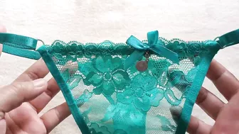 Sexy See Through Lace Lingerie Bikini Thong Panty Haul and Review from Lazada # 82 #hauling