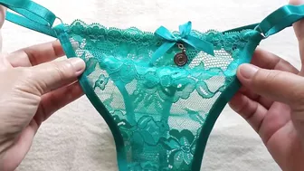 Sexy See Through Lace Lingerie Bikini Thong Panty Haul and Review from Lazada # 82 #hauling