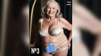 Natural Older Woman Over 65 Attractively Dressed Classy | Lingerie Сollection 2