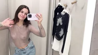 Transparent Clothes Try on Haul with Emily | See through try on