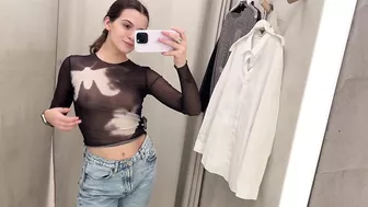 Transparent Clothes Try on Haul with Emily | See through try on