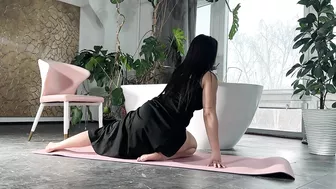 Home Gymnastics and Stretching exercise