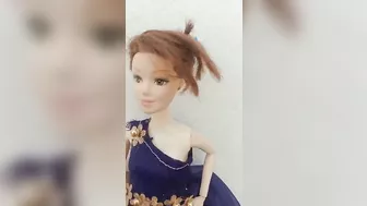 doll handmade beutiful dress#handmade frock#youtubeshorts #stretching