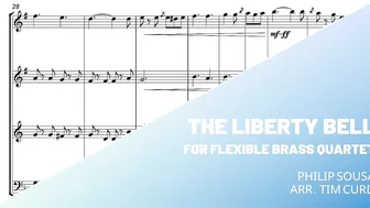 The Liberty Bell for Flexible Brass Quartet. Demo/Preview