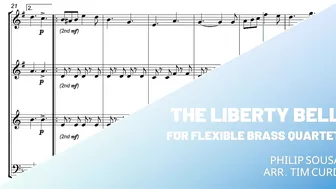 The Liberty Bell for Flexible Brass Quartet. Demo/Preview