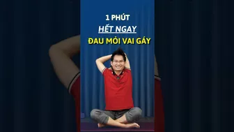 1 Phút Hết Ngay Đau Mỏi Vai Gáy #shorts #yoga #dangkimba