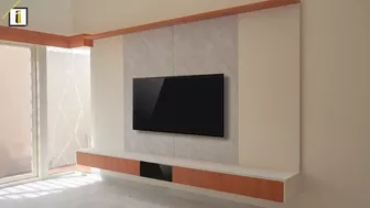 Modular TV units are incredibly flexible and customizable | i Build Interiors..!