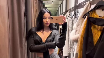 [4K] Transparent Clothing | Try on Haul with Amy