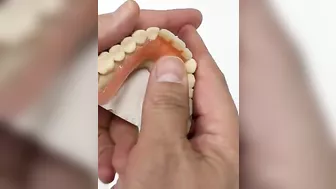 Flexible Partial @EnvisiontecMain #envisiontec #dental #teeth #smile #shorts #shortvideo