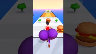 TWERK Race 3D: Android VS IOS GAMES- SHORT COMEDY GAME #shorts #funny#comedy #twerk #twerkdance