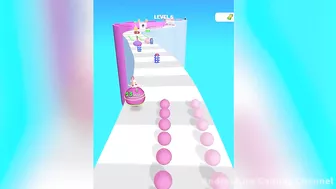 Yoga Color Ball Race ​- All Levels Gameplay Android,ios (Levels 4-6)