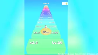 Yoga Color Ball Race ​- All Levels Gameplay Android,ios (Levels 4-6)