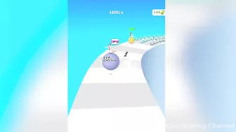 Yoga Color Ball Race ​- All Levels Gameplay Android,ios (Levels 4-6)