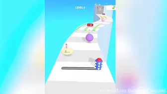 Yoga Color Ball Race ​- All Levels Gameplay Android,ios (Levels 4-6)