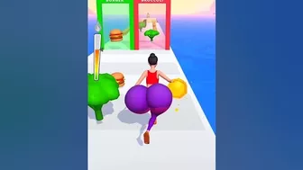 Twerk Girl 3d Lvl-2 #shorts #shortsfeed #games #viral