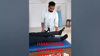 Gastronomious and soleus and Hamestirng stretching