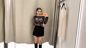 [4K] Transparent Try-on Haul with Lola | See Through Haul