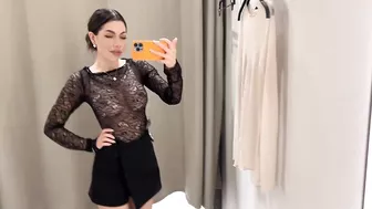 [4K] Transparent Try-on Haul with Lola | See Through Haul