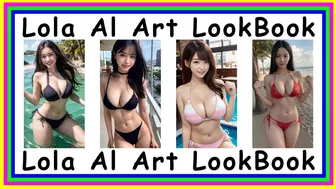 Lola AI Art LookBook - Bikinis & Swimsuits