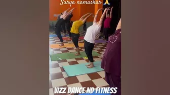 Surya namaskar ???? #positivevibes #weightloss #yoga #flexibility #trendingshorts