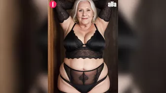 Natural Older Women Over 50 ???? Classic Lingerie Fashion ⭐️ 74