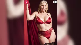 Natural Older Women Over 50 ???? Classic Lingerie Fashion ⭐️ 74