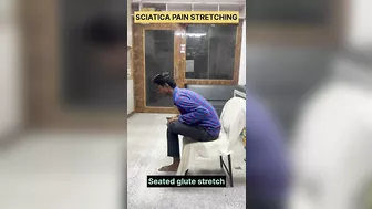 कमर में दबी नस का इलाज SCIATICA PAIN RELIEF STRETCHING #sciatica #backpain #exercise