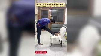 कमर में दबी नस का इलाज SCIATICA PAIN RELIEF STRETCHING #sciatica #backpain #exercise