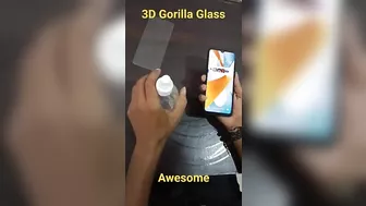 3D Gorilla glass change #smartphone #unboxing #shots #viralshorts #flexible #youtubeshorts #iphone