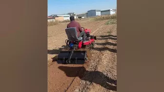 A Compact And Flexible Tractor Rotary Tiller