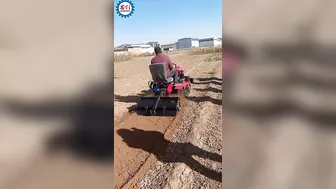 A Compact And Flexible Tractor Rotary Tiller