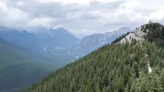 Banff Gondola Experience #banffnationalpark #gondola #albertacanada #travel