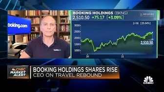 Booking Holdings CEO: We are hopeful on a travel rebound