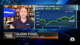 Booking Holdings CEO: We are hopeful on a travel rebound