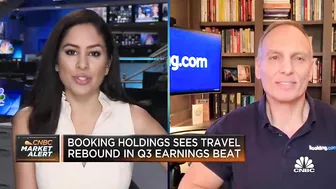 Booking Holdings CEO: We are hopeful on a travel rebound