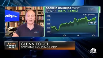 Booking Holdings CEO: We are hopeful on a travel rebound