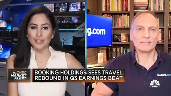 Booking Holdings CEO: We are hopeful on a travel rebound