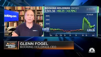 Booking Holdings CEO: We are hopeful on a travel rebound