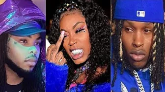 king von cousin baylo goes off on asian doll after shade “you going to die next ant body b*tch!”